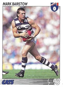 1993 Select AFL #89 Mark Bairstow Front